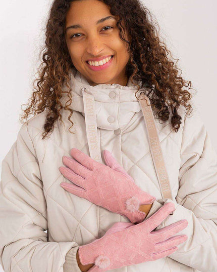 Chic Geometric Insulated Touchscreen Gloves