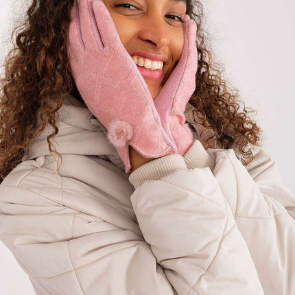 Chic Geometric Insulated Touchscreen Gloves