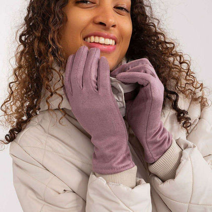 Chic Floral Touchscreen Gloves for Modern Women