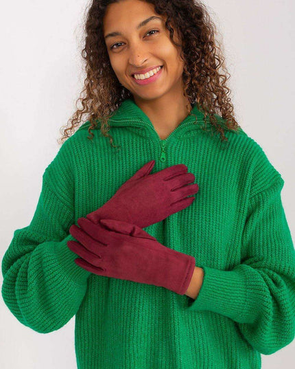 Chic Floral Touchscreen Gloves for Modern Women