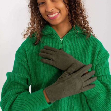 Chic Floral Touchscreen Gloves for Modern Women