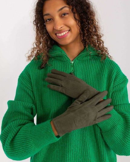Chic Floral Touchscreen Gloves for Modern Women