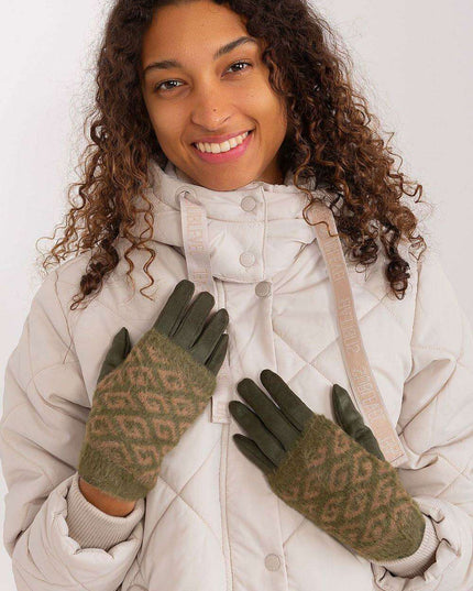 Chic Floral Touchscreen Winter Gloves