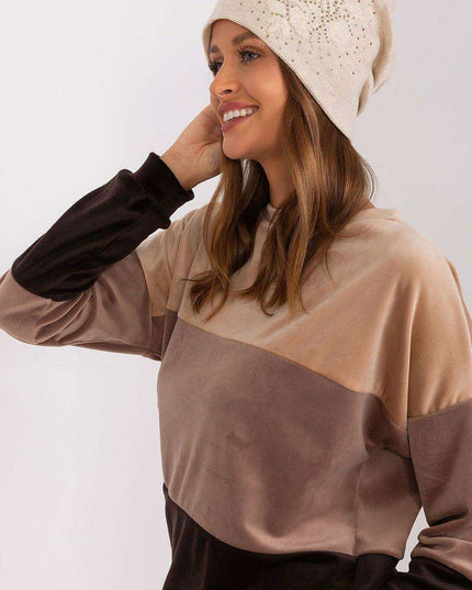 Chic Cashmere Beanie with Sparkling Rhinestone Accents