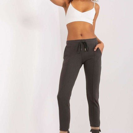 Adjustable High-Waisted Cotton Lounge Pants for Ultimate Comfort