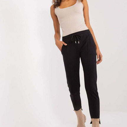 Adjustable High-Waisted Cotton Lounge Pants for Ultimate Comfort