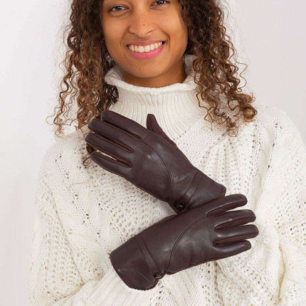Sophisticated Floral Embroidered Touchscreen Gloves for Women