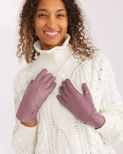 Sophisticated Floral Embroidered Touchscreen Gloves for Women