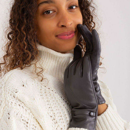 Sophisticated Floral Embroidered Touchscreen Gloves for Women