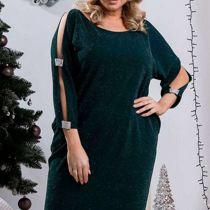 Karko Elegant Plus Size Martina Dress - Stylish XXL Women's Attire
