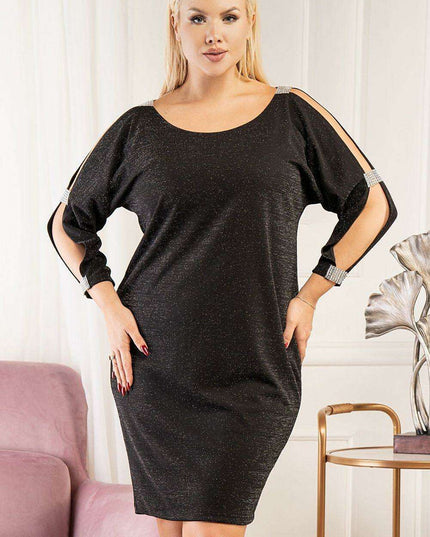 Karko Elegant Plus Size Martina Dress - Stylish XXL Women's Attire