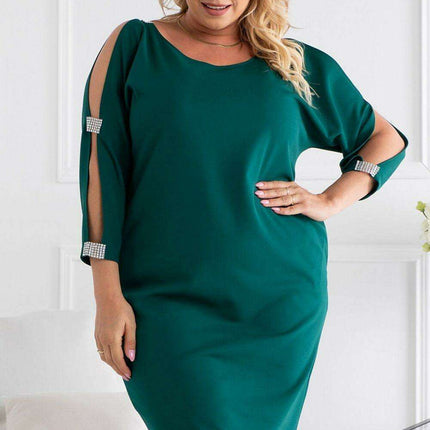 Karko Elegant Plus Size Martina Dress - Stylish XXL Women's Attire