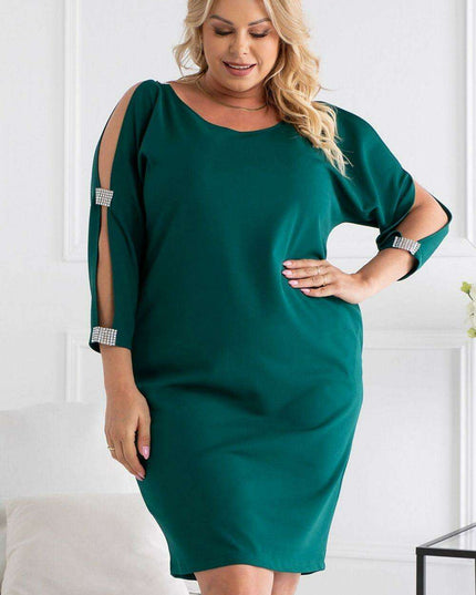 Karko Elegant Plus Size Martina Dress - Stylish XXL Women's Attire