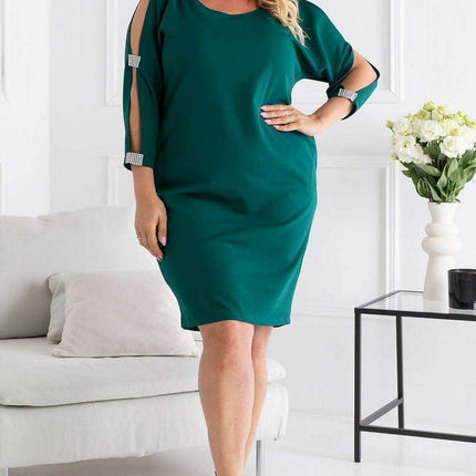 Karko Elegant Plus Size Martina Dress - Stylish XXL Women's Attire