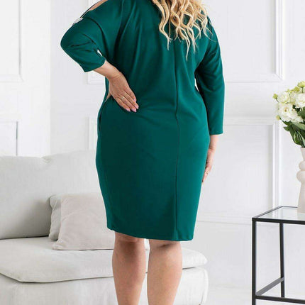 Karko Elegant Plus Size Martina Dress - Stylish XXL Women's Attire