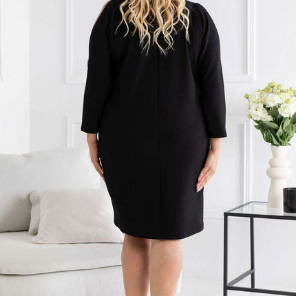 Karko Elegant Plus Size Martina Dress - Stylish XXL Women's Attire