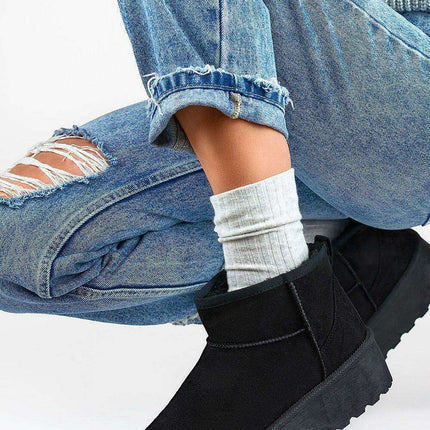 Frosty Fashion Women's Snow Boots