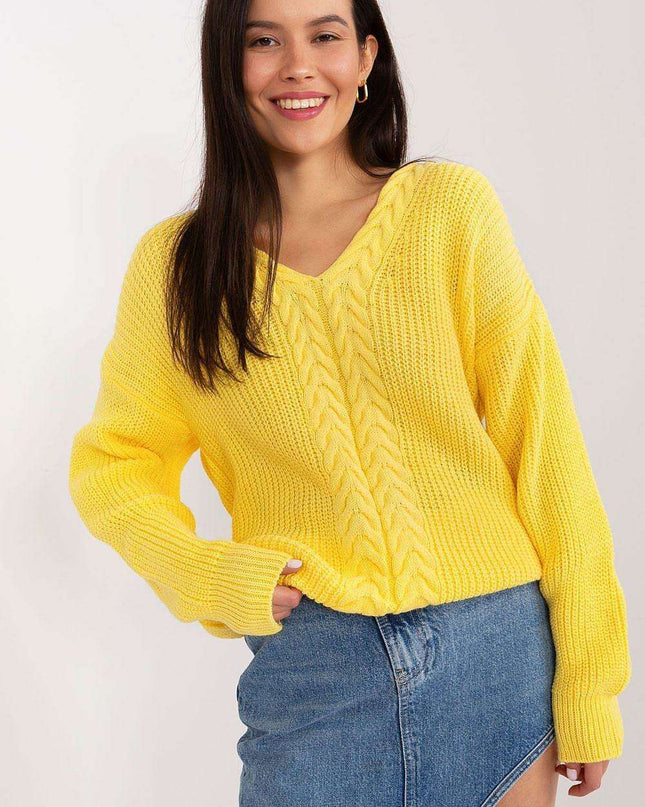 Elegant Textured Knit Sweater