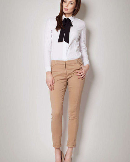 Refined Bow Tie Detail Long Sleeve Shirt for Timeless Elegance