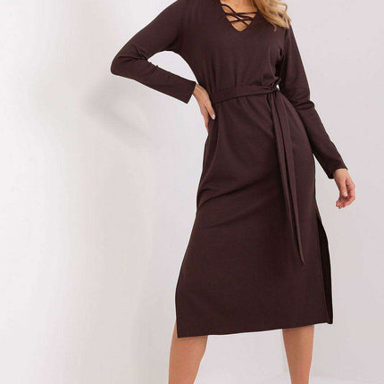 Chic Ribbed Daily Dress