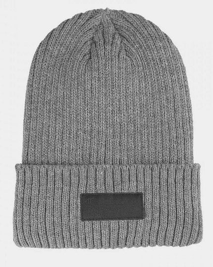 Thinsulate-Lined Men's Beanie by 4F - Chic Winter Must-Have
