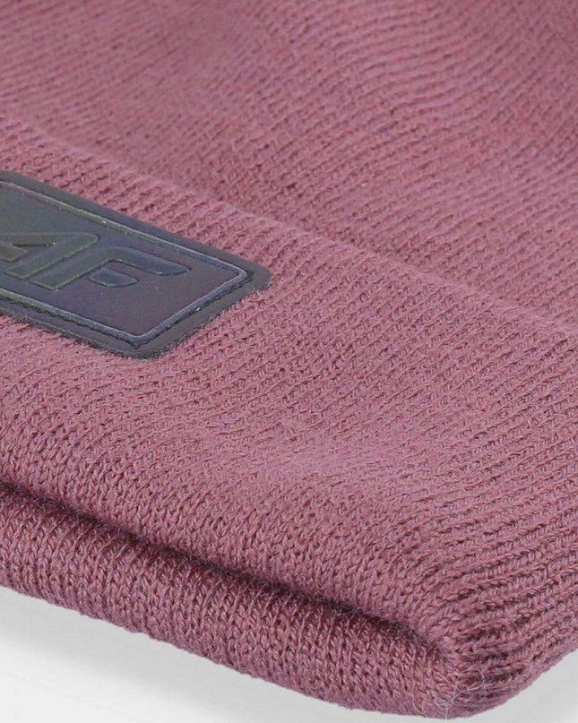 Chic and Cozy: 4F Acrylic Knit Beanie for Cold Weather Comfort