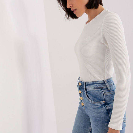 Casual Elegance Striped Cotton Blouse - Your Everyday Essential