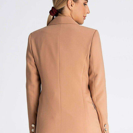 Chic Shawl Collar Button-Up Coat