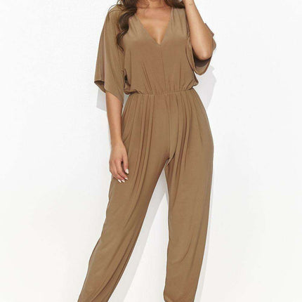 Chic Heart-Shaped Neck Jumpsuit for Women