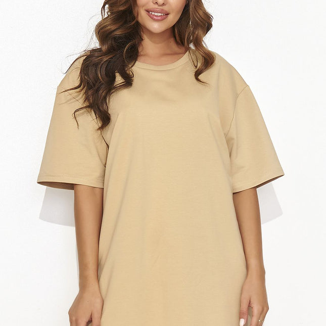 Daydress Short Tracksuit Dress With Back Cutout And Gold Bling - Très Elite