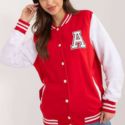 Chic Snap Button Sweatshirt for Active Women