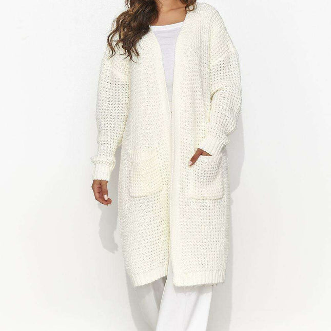 Chic Longline Women's Knit Cardigan