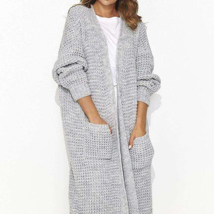 Chic Longline Women's Knit Cardigan