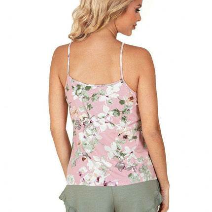 Floral Elegance Pajama Ensemble