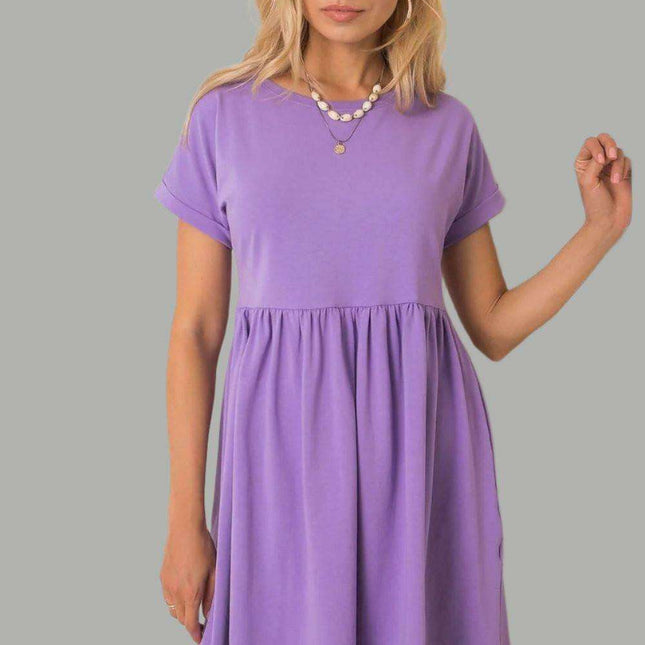 Effortlessly Chic Cotton Midi Dress For Everyday Wear