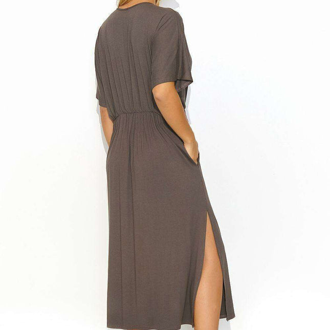 Makadamia Summer Elegance Midi Dress