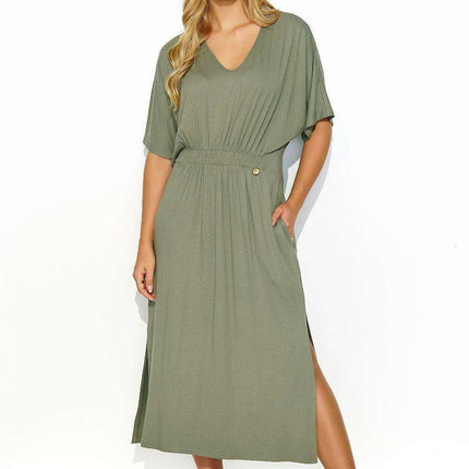 Makadamia Summer Elegance Midi Dress