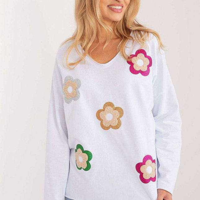 Charming Floral Cotton Blouse for Effortless Everyday Style