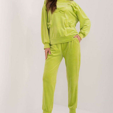 Chic Velvet Loungewear Set For Women Plush Velour Comfort