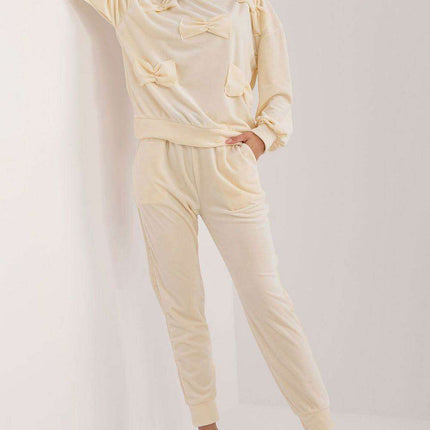 Chic Velvet Loungewear Set For Women Plush Velour Comfort