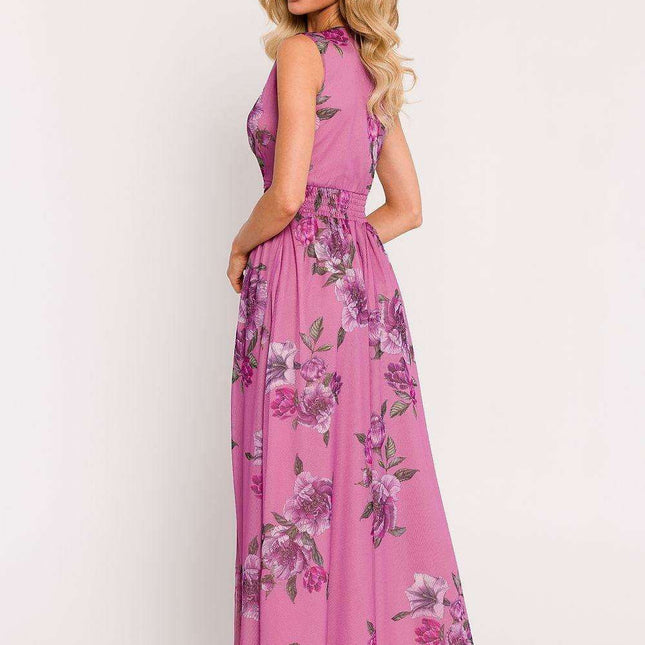Ethereal Chiffon Elegance Maxi Dress