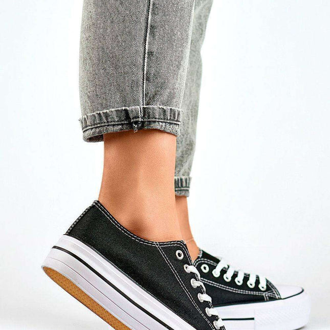 Primo Beige Textile Women's Sneakers