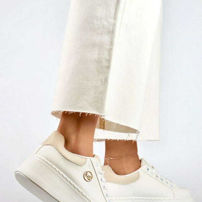 White Eco-Friendly Athletic Shoes