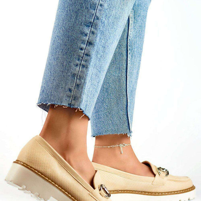 PRIMO White Eco-Suede Half-Boots for Modern Women