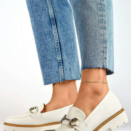 PRIMO White Eco-Suede Half-Boots for Modern Women