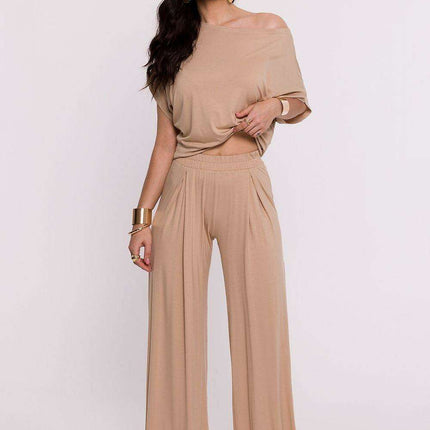 BeWear Women's Luxurious Viscose Knit Trousers