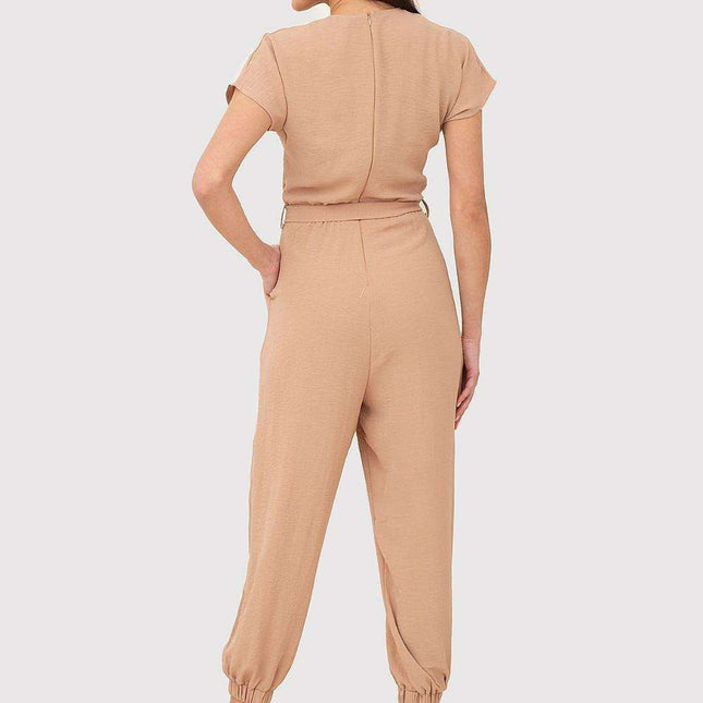 Chic Zip-Up Jumpsuit by Ax Paris