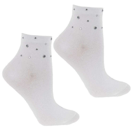 Chic Cotton Blend Women's Ankle Socks