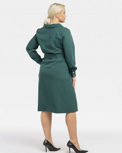 Chic Plus Size Professional Dress - Karko