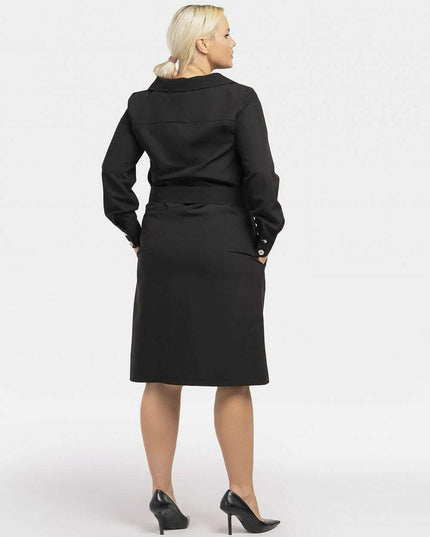 Chic Plus Size Professional Dress - Karko